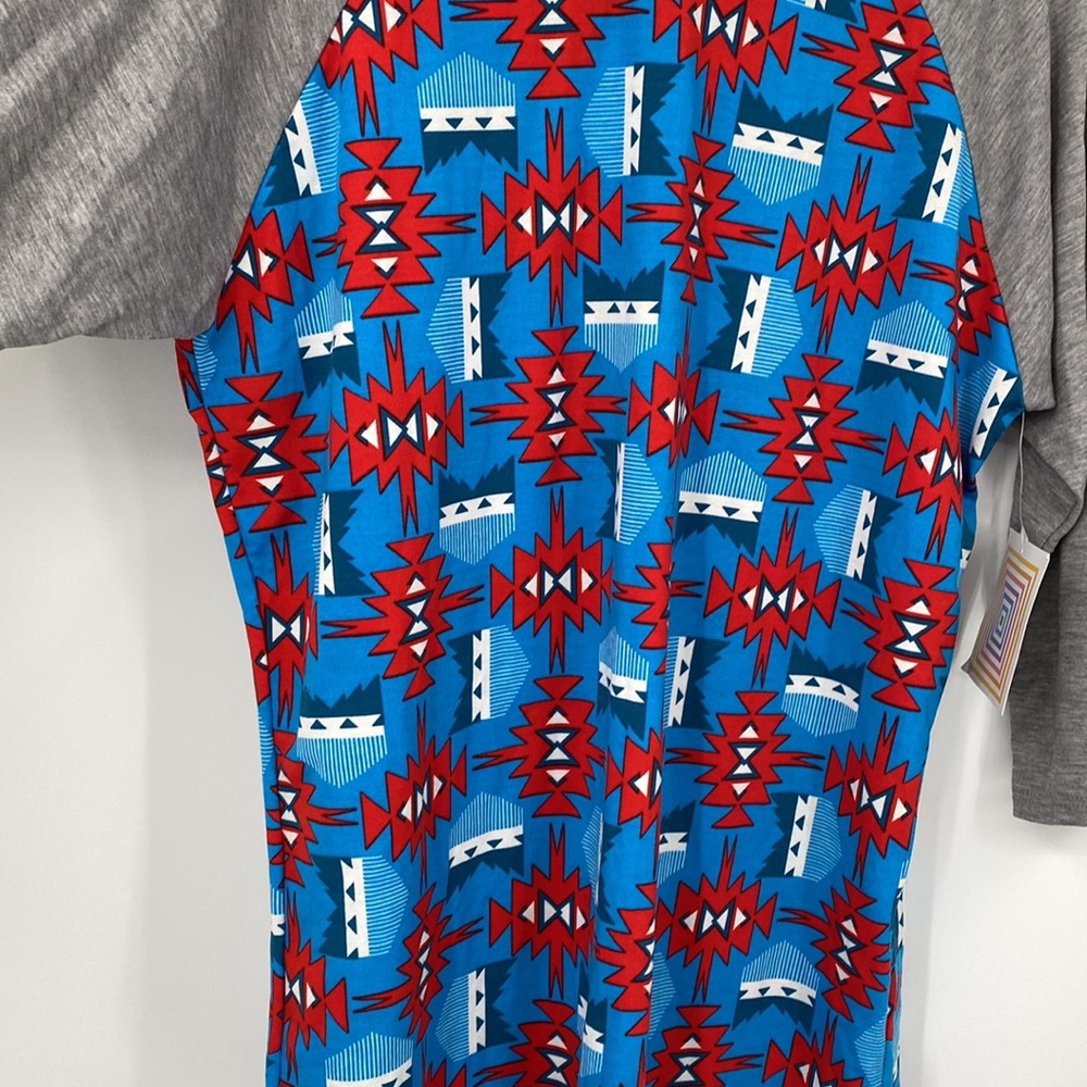 Lularoe Randy Aztec Print Shirt - Picture 4 of 9